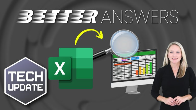 Excel is getting better at finding answers